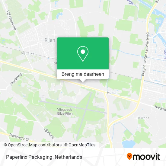 Paperlinx Packaging kaart