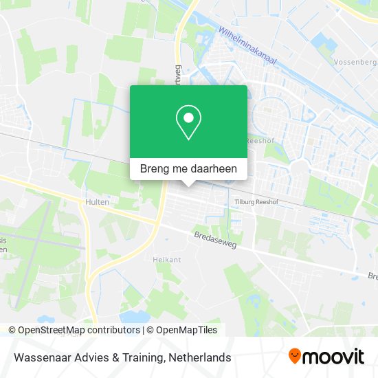 Wassenaar Advies & Training kaart