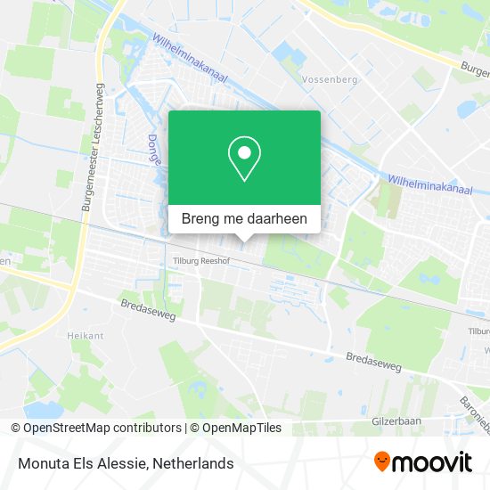 Monuta Els Alessie kaart