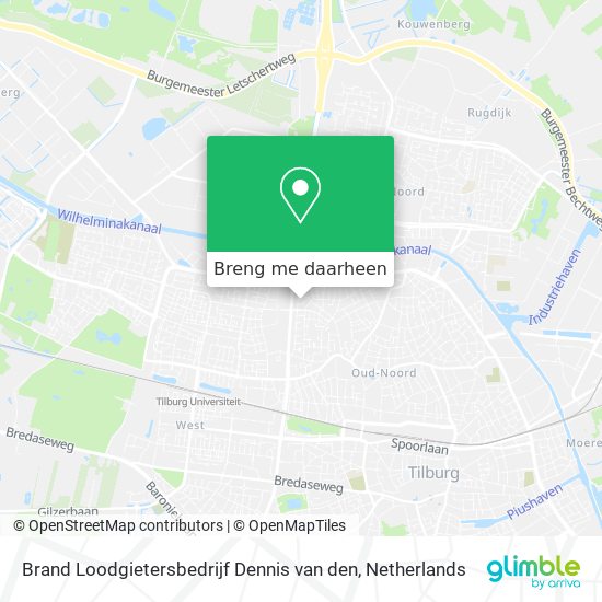 Brand Loodgietersbedrijf Dennis van den kaart