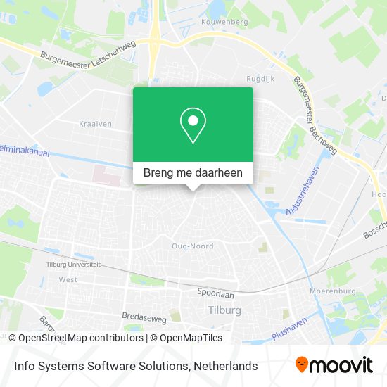 Info Systems Software Solutions kaart