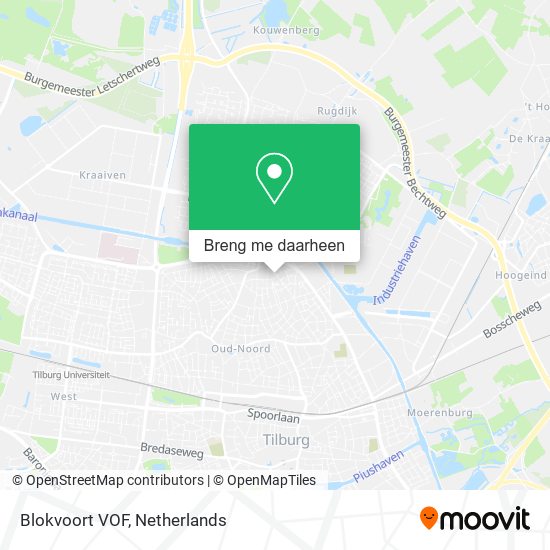 Blokvoort VOF kaart