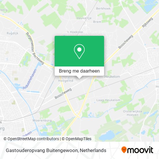 Gastouderopvang Buitengewoon kaart