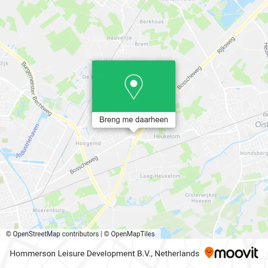Hommerson Leisure Development B.V. kaart
