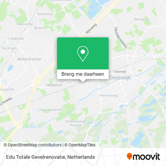 Edu Totale Gevelrenovatie kaart