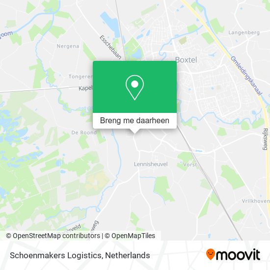 Schoenmakers Logistics kaart