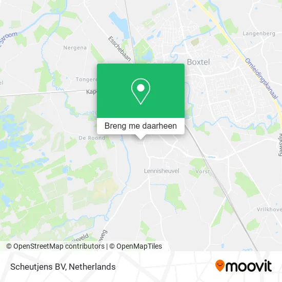 Scheutjens BV kaart