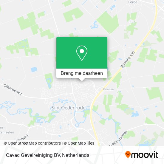 Cavac Gevelreiniging BV kaart