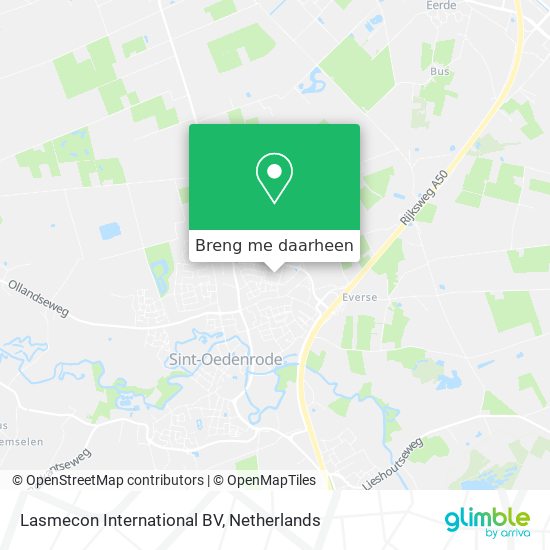 Lasmecon International BV kaart