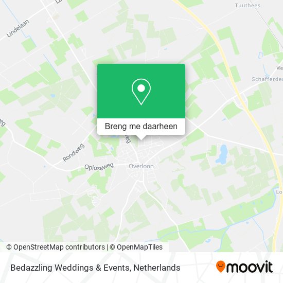 Bedazzling Weddings & Events kaart