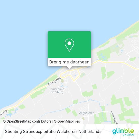 Stichting Strandexploitatie Walcheren kaart