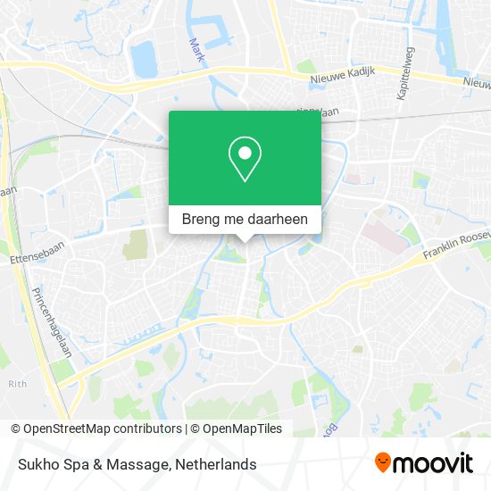 Sukho Spa & Massage kaart