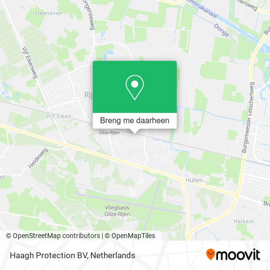 Haagh Protection BV kaart