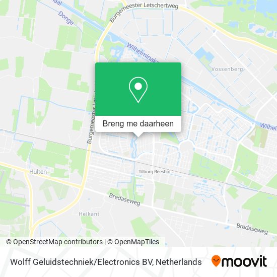 Wolff Geluidstechniek / Electronics BV kaart