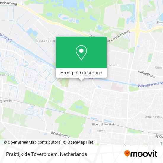 Praktijk de Toverbloem kaart