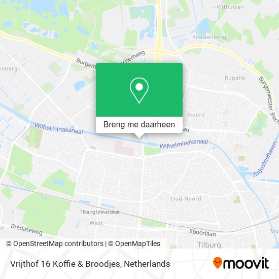 Vrijthof 16 Koffie & Broodjes kaart