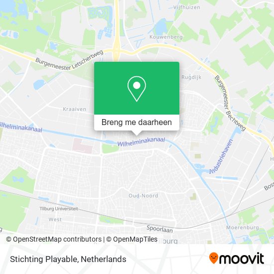 Stichting Playable kaart