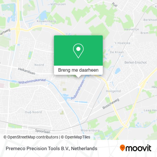 Premeco Precision Tools B.V. kaart