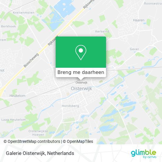 Galerie Oisterwijk kaart