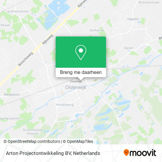 Arton Projectontwikkeling BV kaart