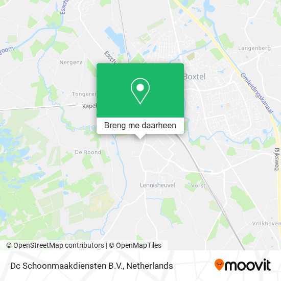 Dc Schoonmaakdiensten B.V. kaart