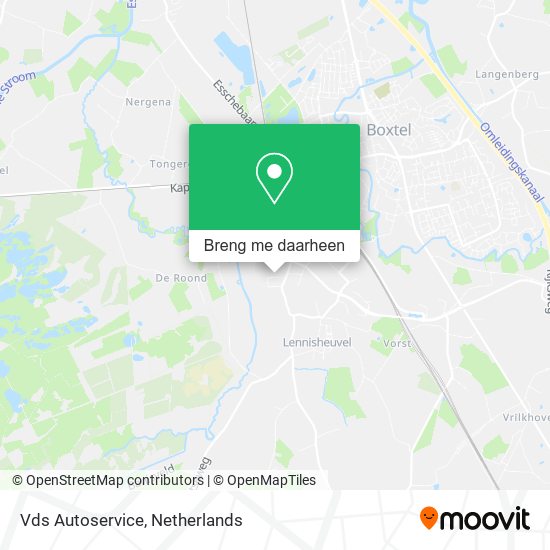 Vds Autoservice kaart