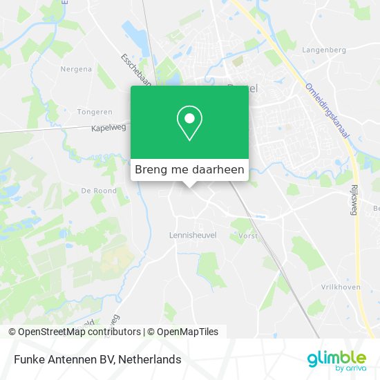 Funke Antennen BV kaart