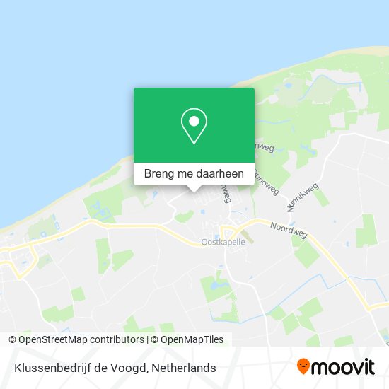 Klussenbedrijf de Voogd kaart