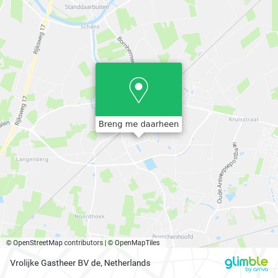 Vrolijke Gastheer BV de kaart