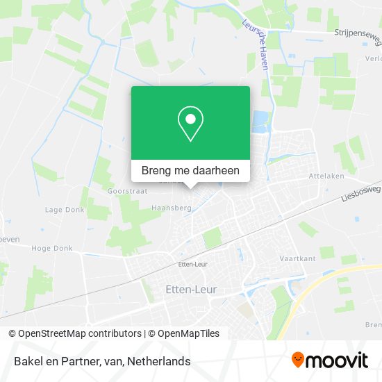 Bakel en Partner, van kaart