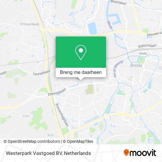 Westerpark Vastgoed BV kaart