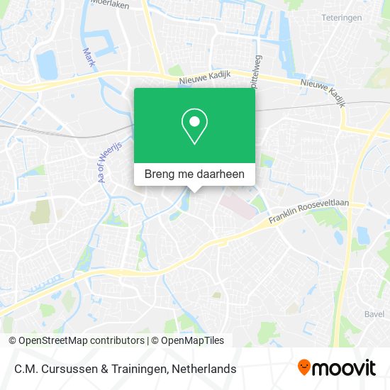 C.M. Cursussen & Trainingen kaart