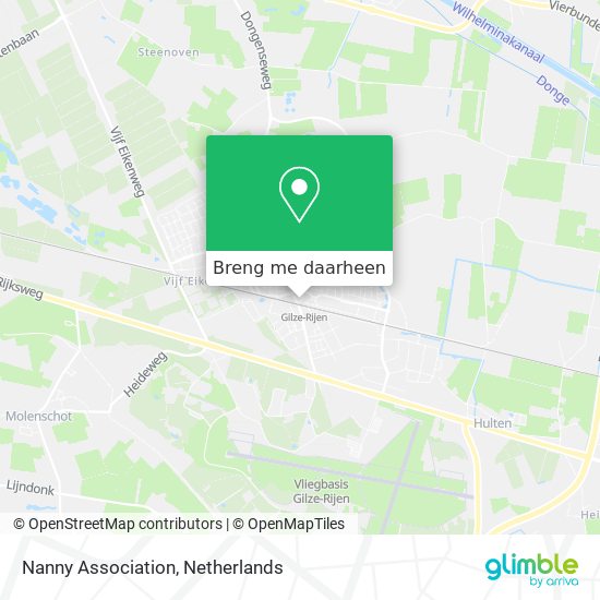 Nanny Association kaart