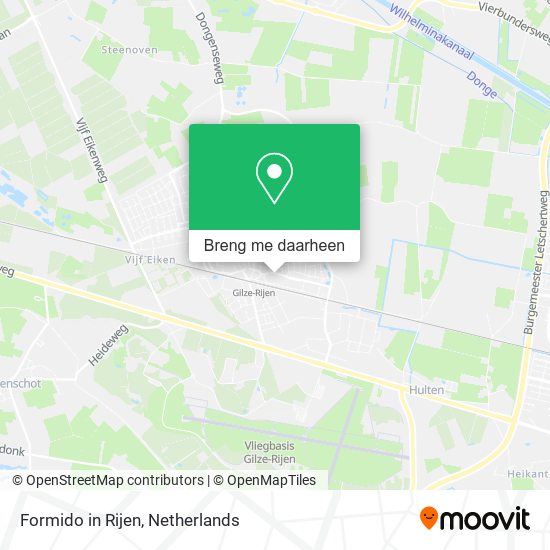 Formido in Rijen kaart