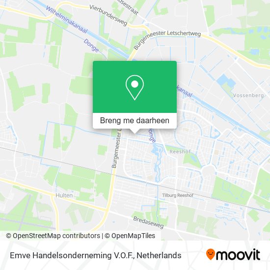 Emve Handelsonderneming V.O.F. kaart