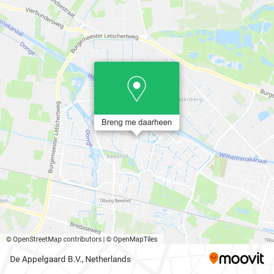 De Appelgaard B.V. kaart