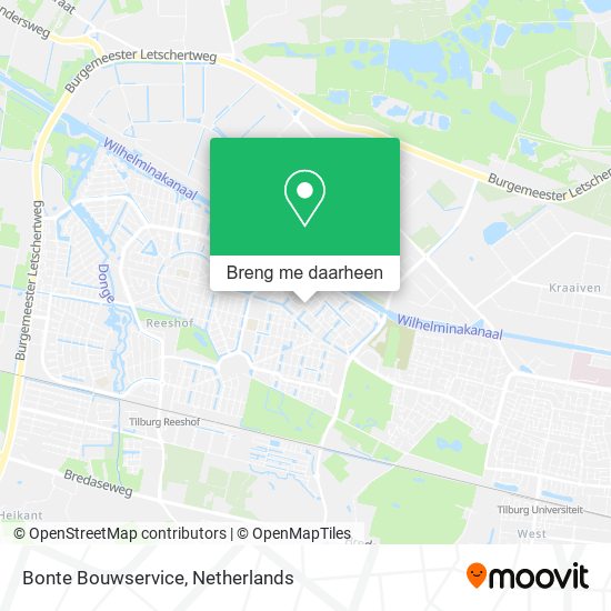 Bonte Bouwservice kaart