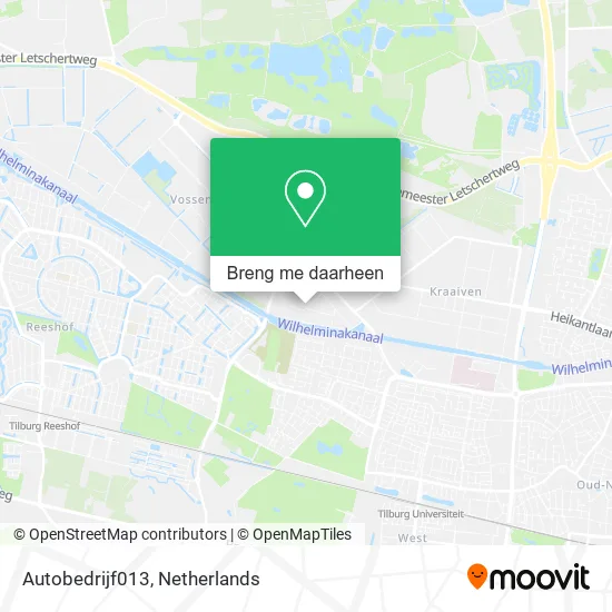 Autobedrijf013 kaart