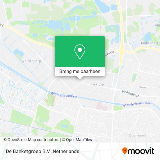 De Banketgroep B.V. kaart