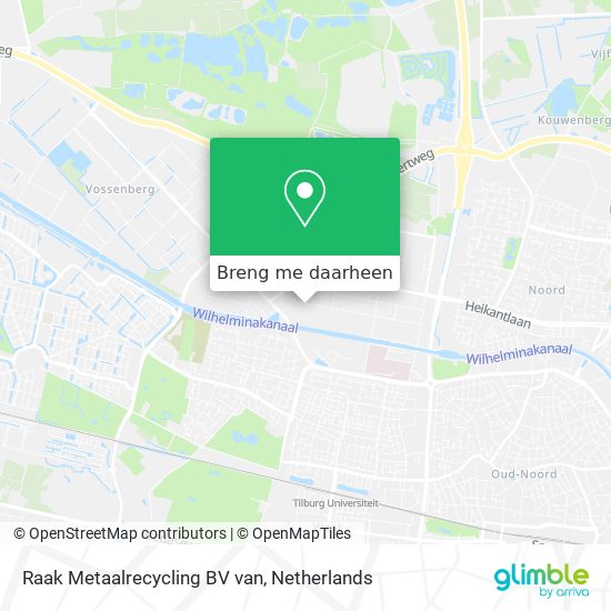 Raak Metaalrecycling BV van kaart