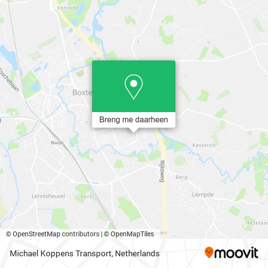 Michael Koppens Transport kaart