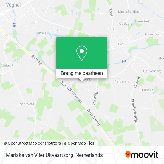 Mariska van Vliet Uitvaartzorg kaart