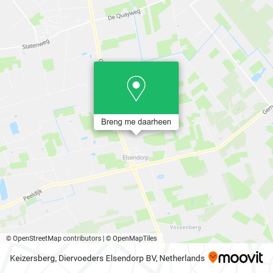 Keizersberg, Diervoeders Elsendorp BV kaart