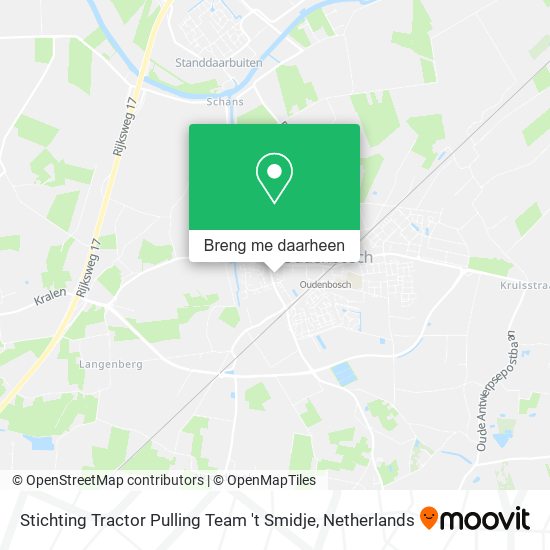 Stichting Tractor Pulling Team 't Smidje kaart