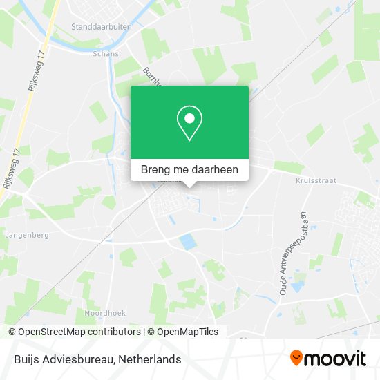Buijs Adviesbureau kaart