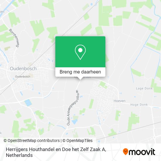 Herrijgers Houthandel en Doe het Zelf Zaak A kaart