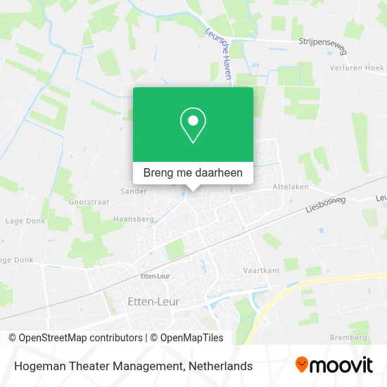 Hogeman Theater Management kaart