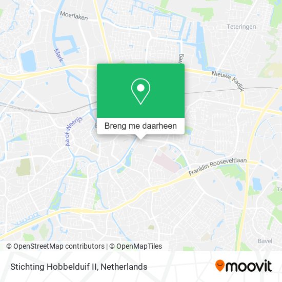 Stichting Hobbelduif II kaart