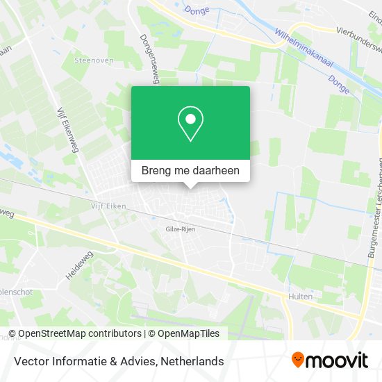 Vector Informatie & Advies kaart
