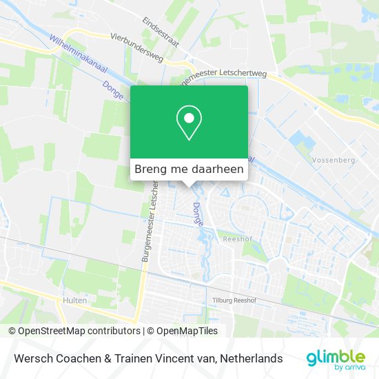 Wersch Coachen & Trainen Vincent van kaart